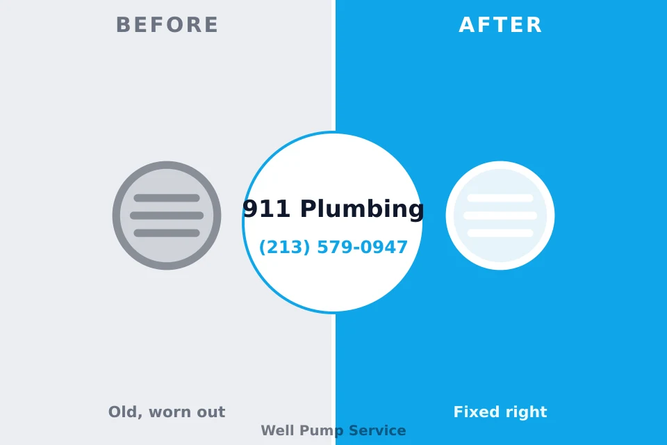 Before and after: plumbing repair Hillsdale, MI